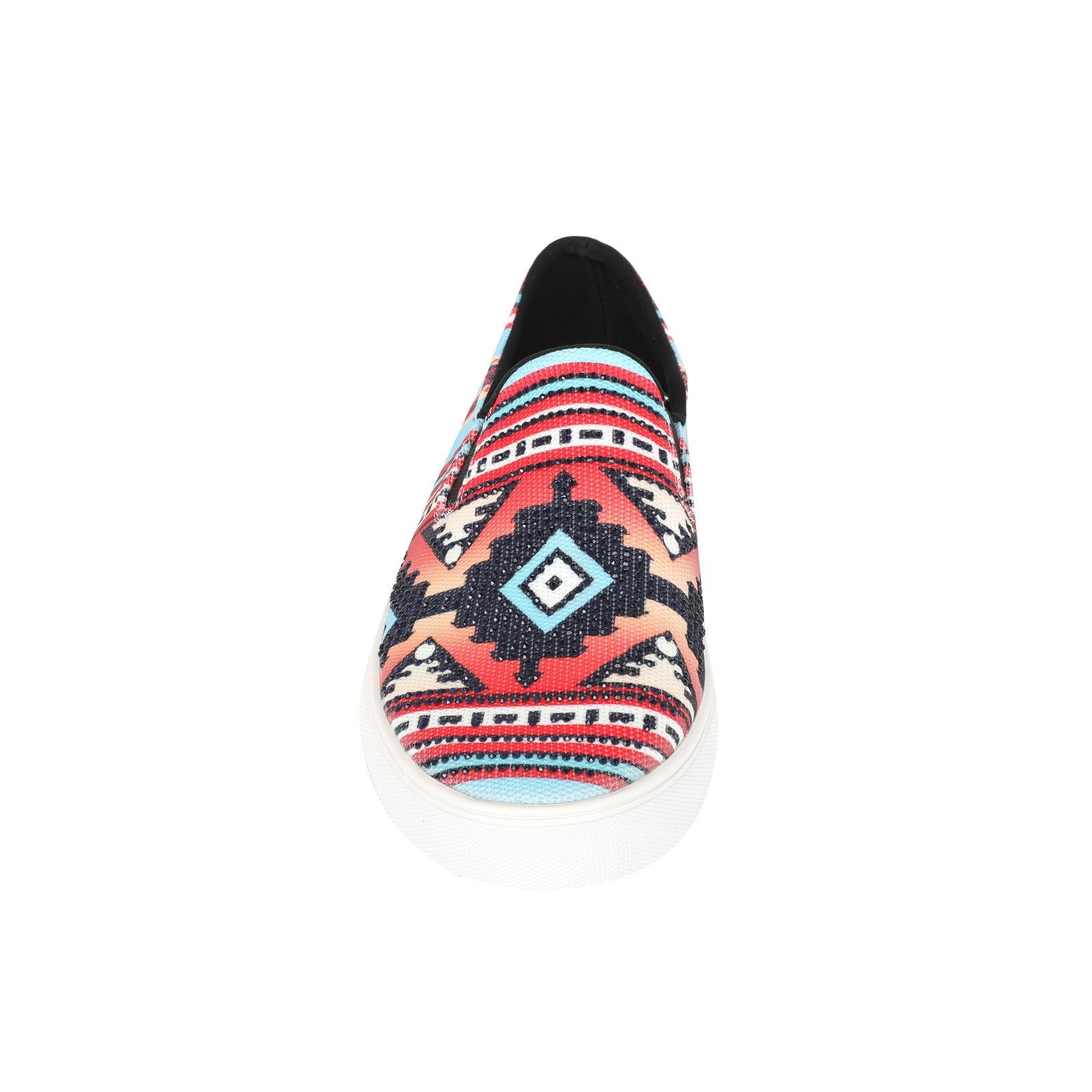 Montana West Western Aztec Print Canvas Shoes - Cowgirl Wear