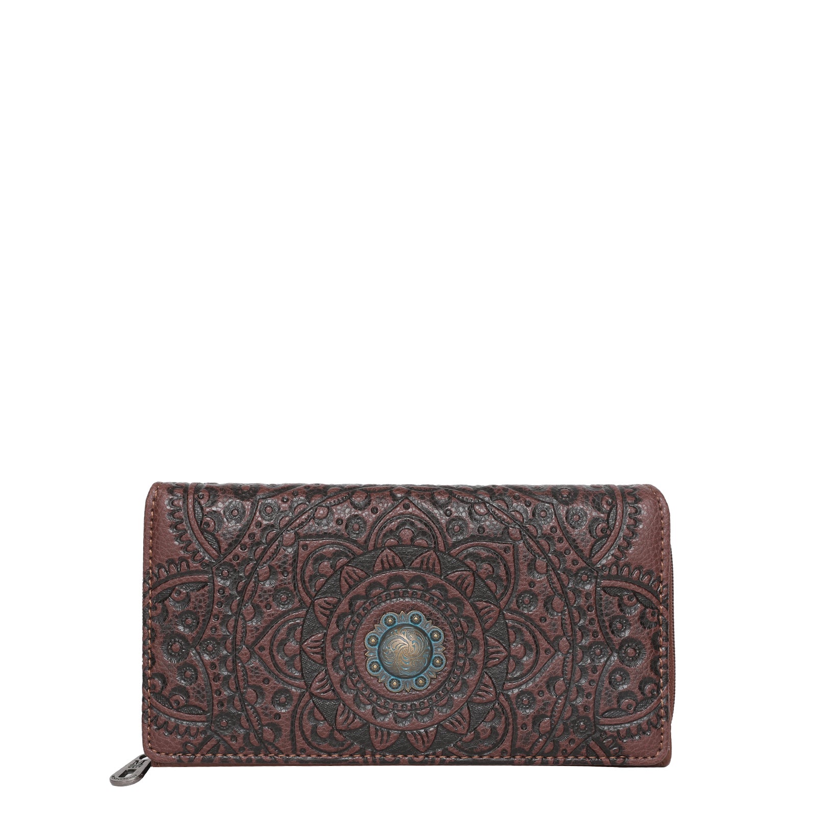 Montana West Western Tooling Collection Wallet - Cowgirl Wear