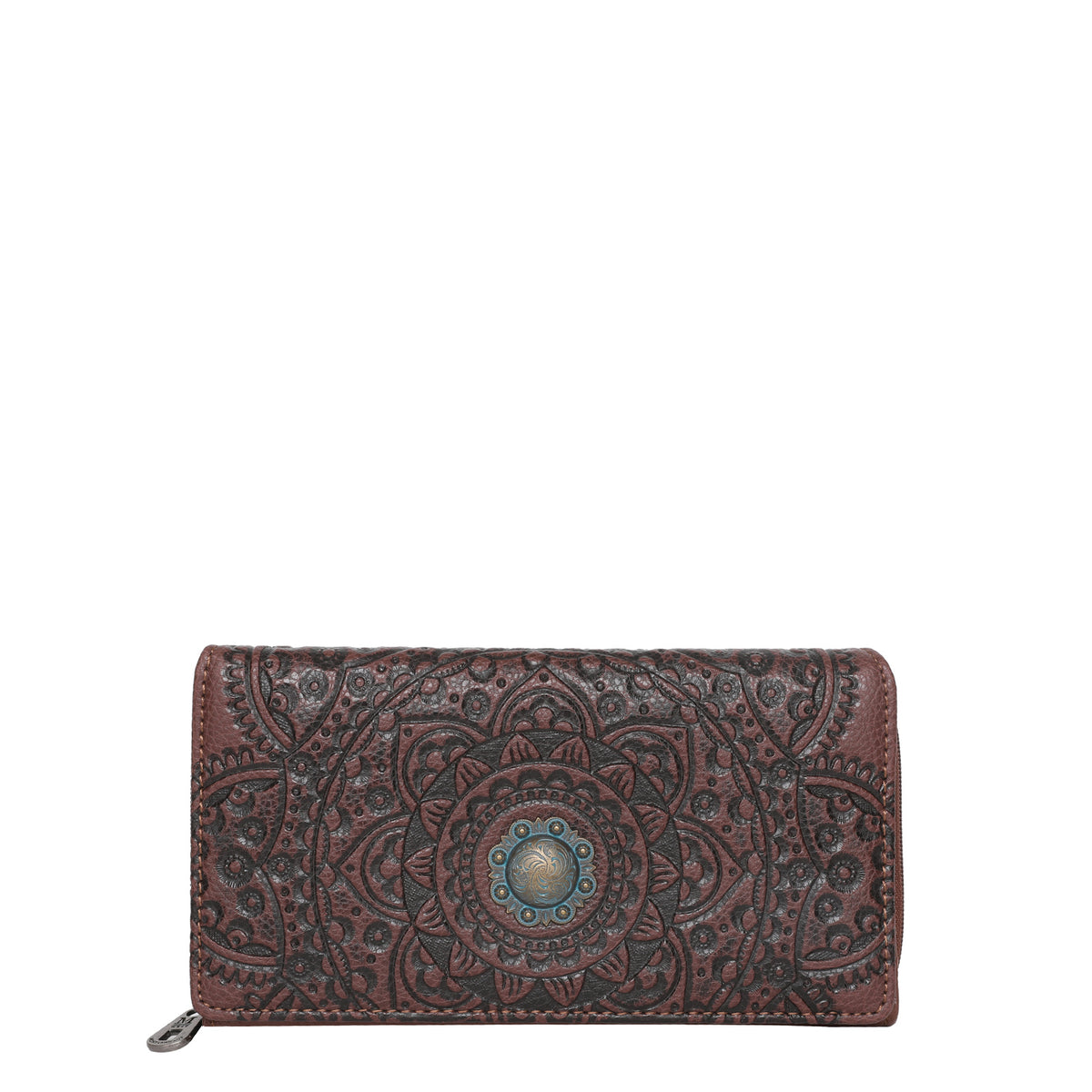 Montana West Western Tooling Collection Wallet - Cowgirl Wear