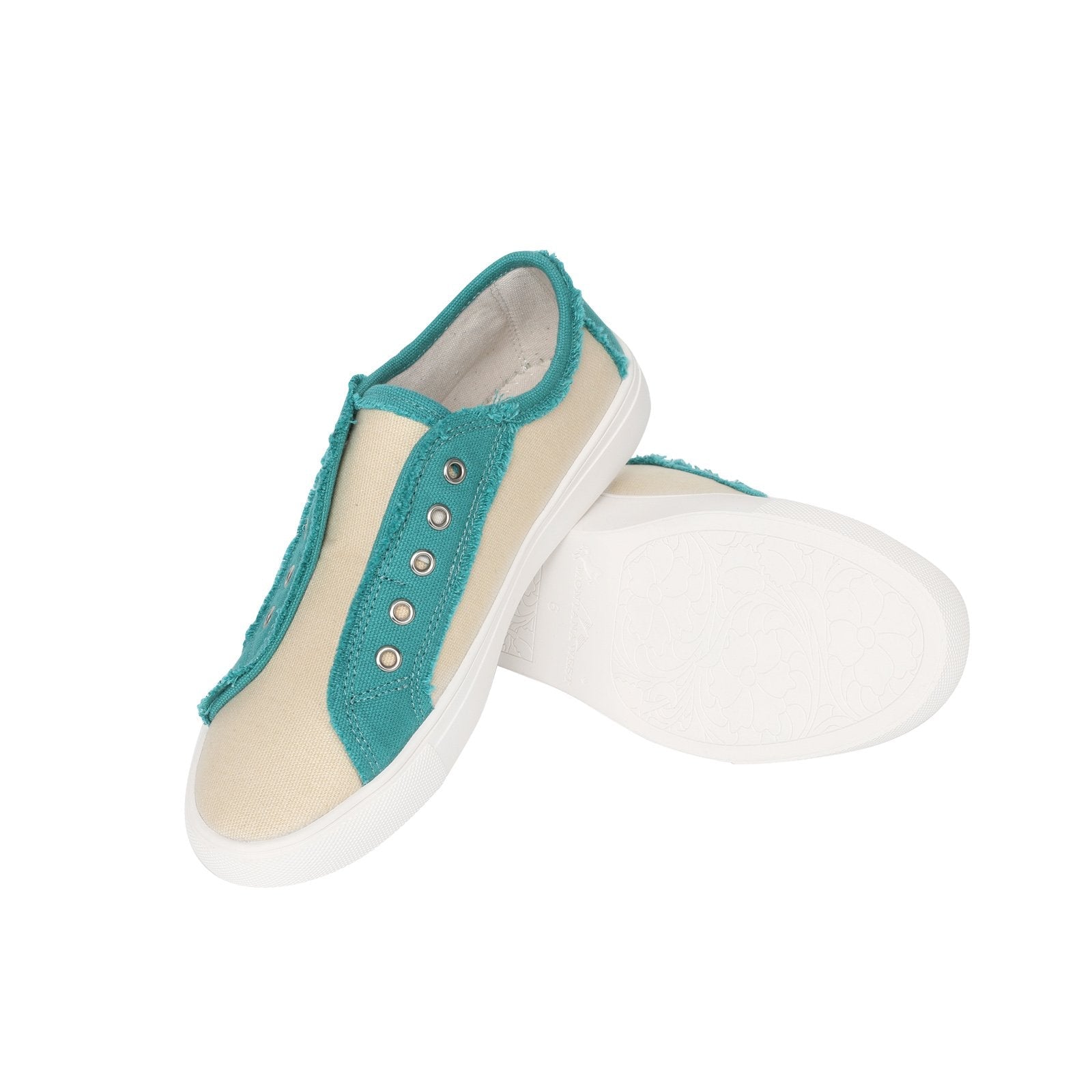 Montana West Embroidered Canvas Shoes - Cowgirl Wear