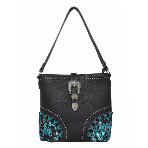 Trinity Ranch Embossed Collection Concealed Carry Hobo - Cowgirl Wear