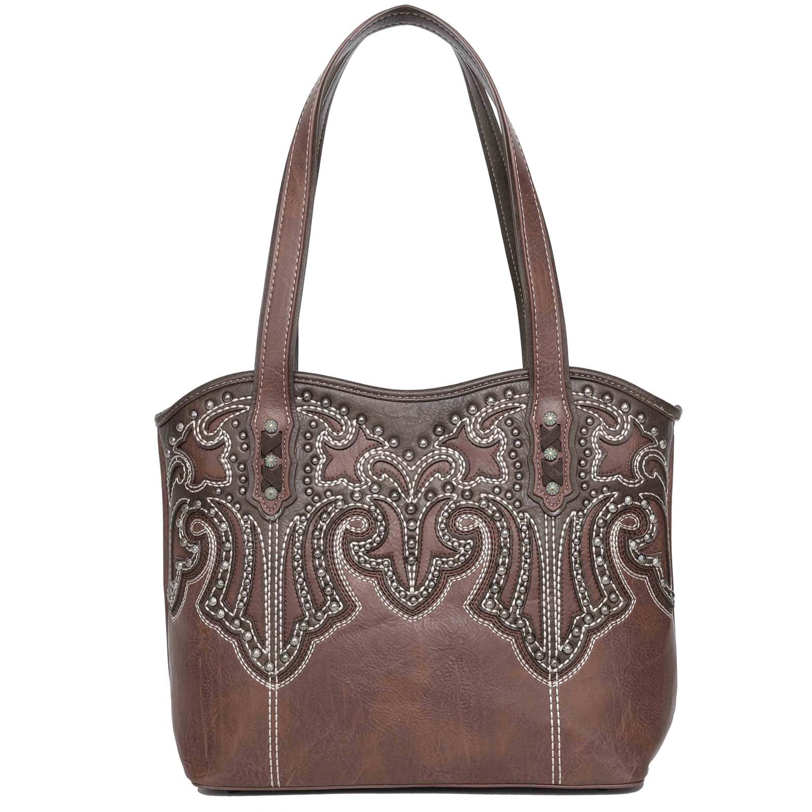 Montana West Embroidered Collection Carry Tote - Cowgirl Wear