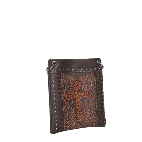 American Bling Embroidered Cross Crossbody Bag - Cowgirl Wear