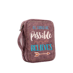 Montana West Scripture Bible Verse Collection PU Leather Bible Cover - Cowgirl Wear