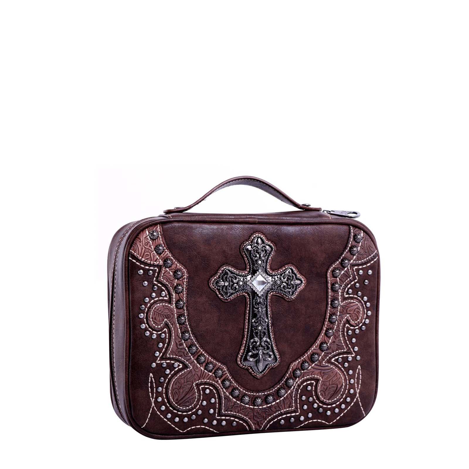 Montana West Spiritual Collection PU leather Bible Cover - Cowgirl Wear