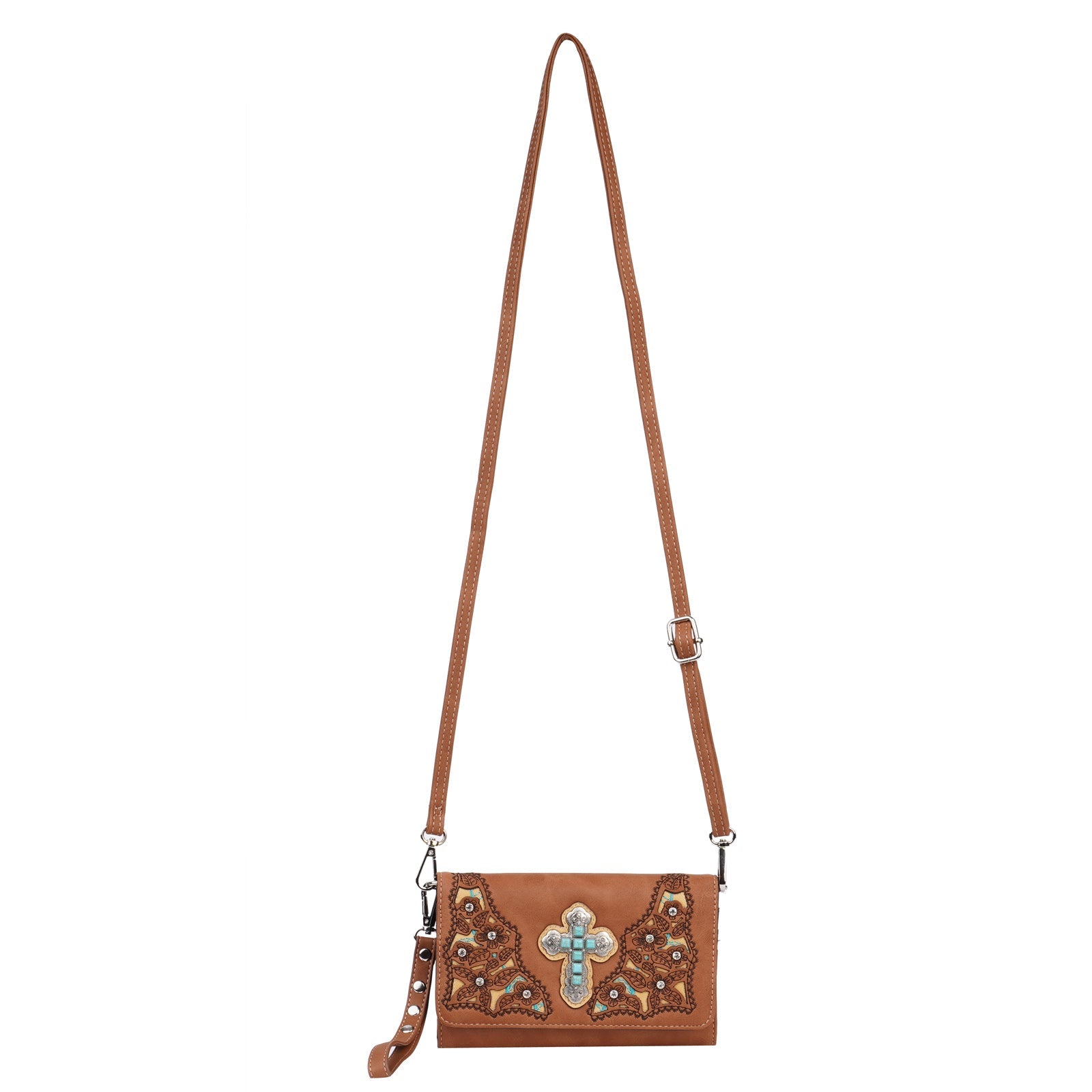 Montana West  Spiritual Collection Wallet/Crossbody - Cowgirl Wear