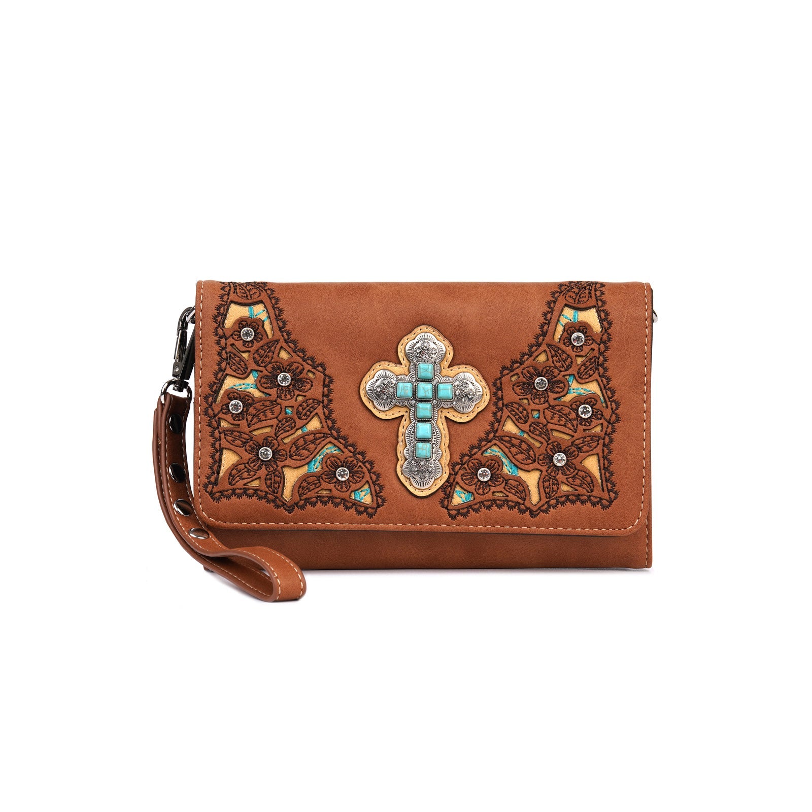 Montana West  Spiritual Collection Wallet/Crossbody - Cowgirl Wear