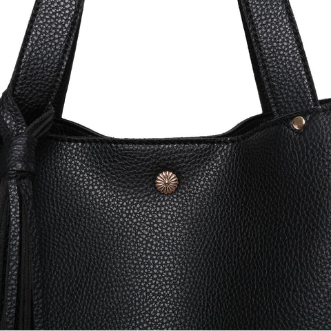 Wrangler Purse Big Tote with Detachable Zipper Clutch - Cowgirl Wear