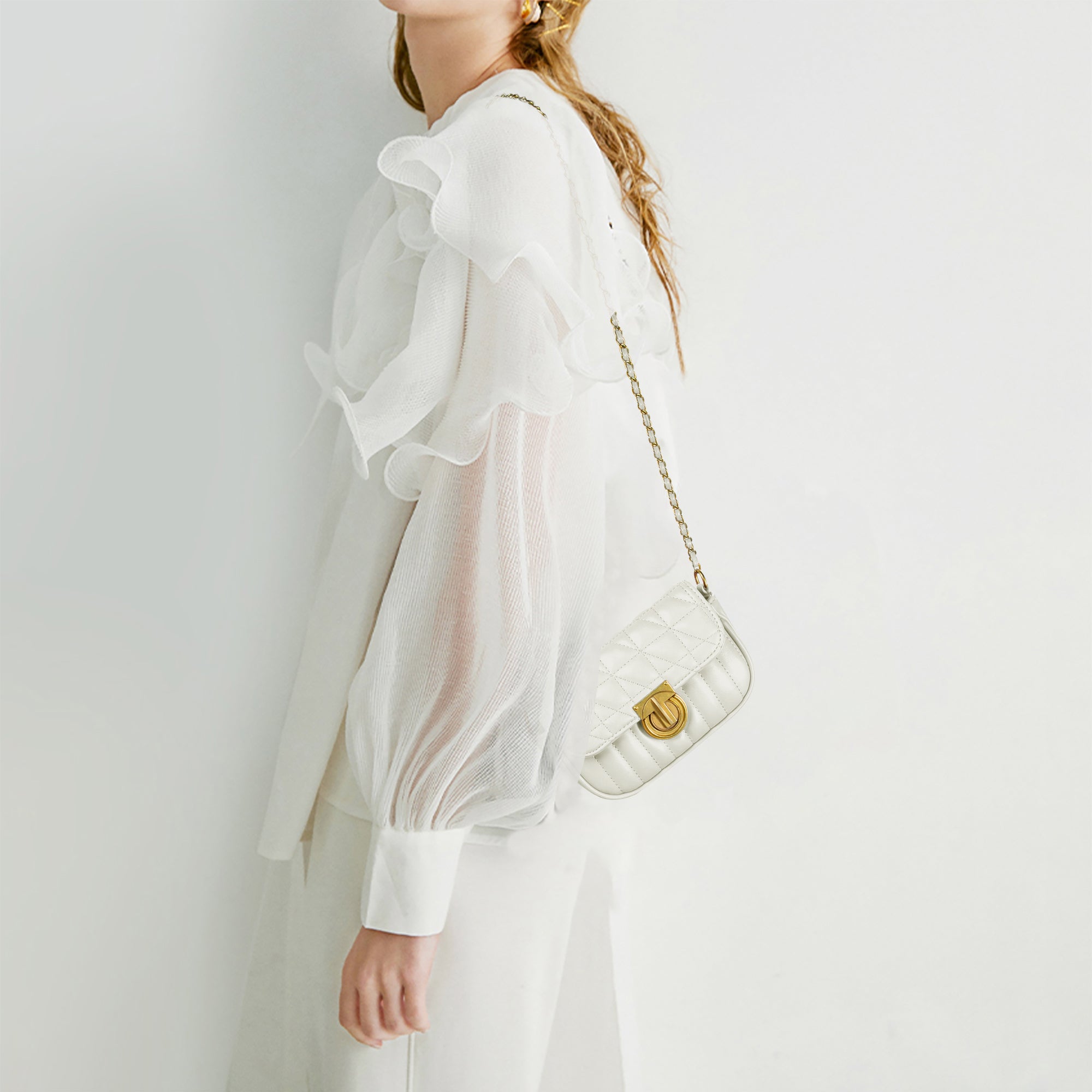 MC-1001 Milan Chiva Fashion Quilted Crossbody Bag - Cowgirl Wear