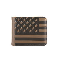 American Pride Collection Men's Bifold PU Leather Wallet - Cowgirl Wear