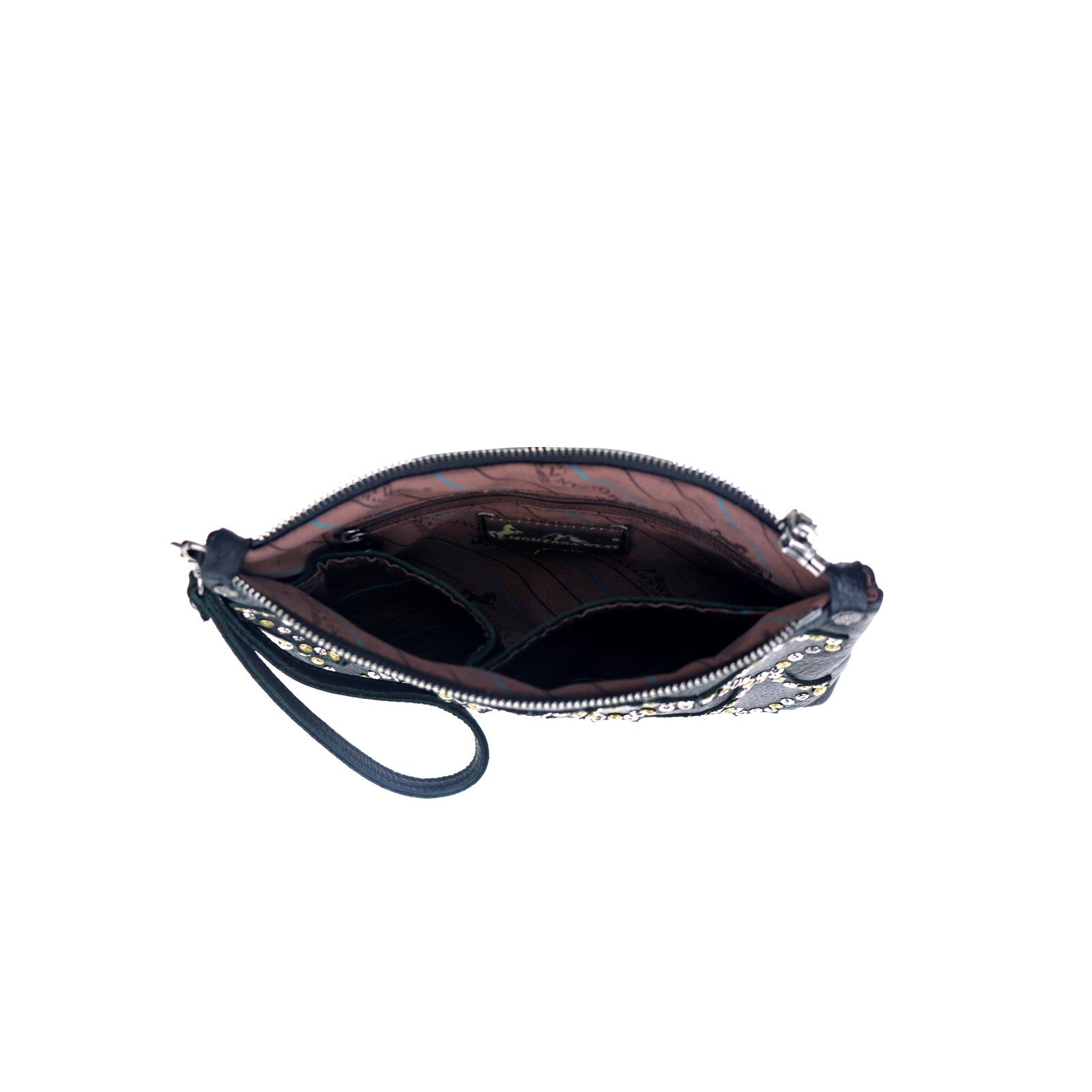 Genuine Leather Clutch/Crossbody Bag - Cowgirl Wear