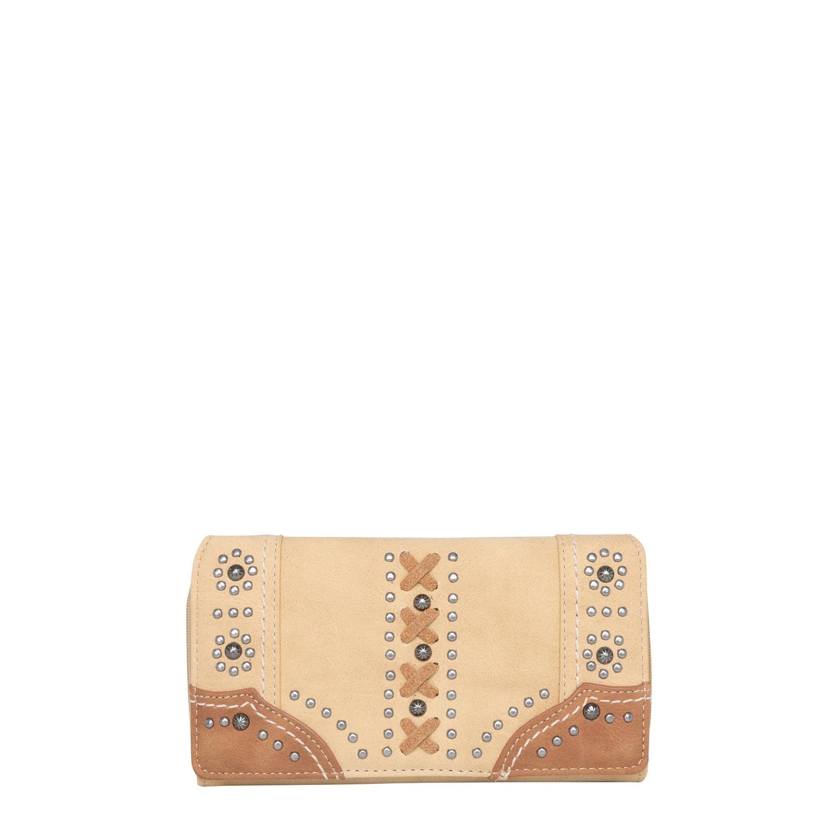 Montana West Studded Collection Western Wallet - Cowgirl Wear