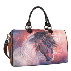 Montana West Horse Canvas Weekender Bag - Cowgirl Wear