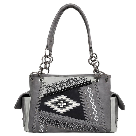 Aztec Collection Concealed Carry Satchel - Cowgirl Wear