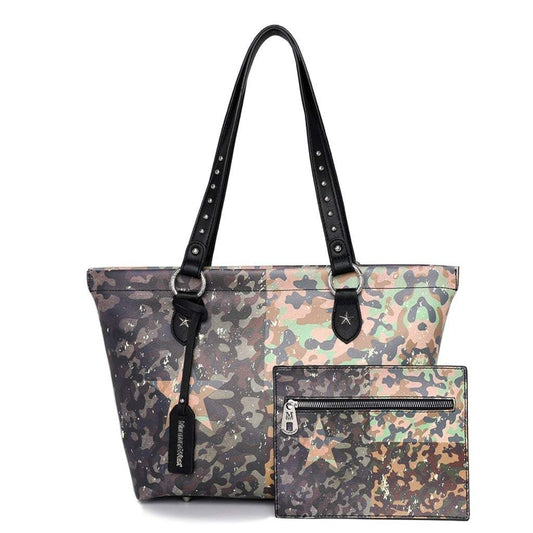 Montana West Texas Flag Design Tote Bag - Cowgirl Wear