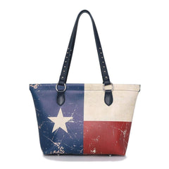 Montana West Texas Flag Design Tote Bag - Cowgirl Wear