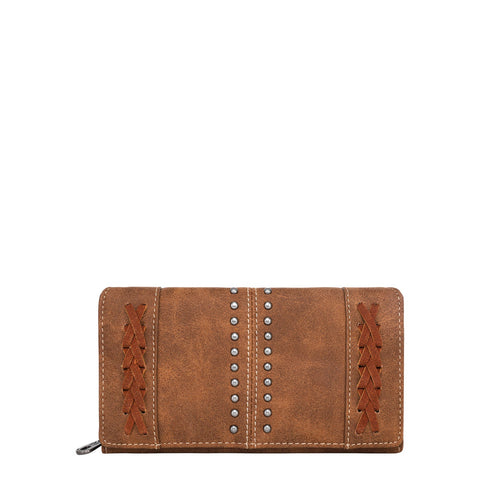 Montana West Whipstitch Collection Wallet - Cowgirl Wear