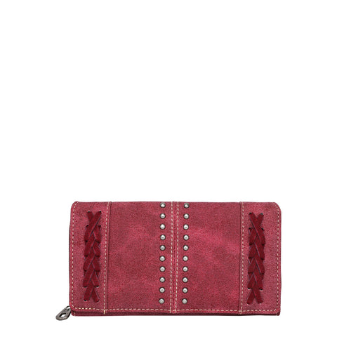 Montana West Whipstitch Collection Wallet - Cowgirl Wear
