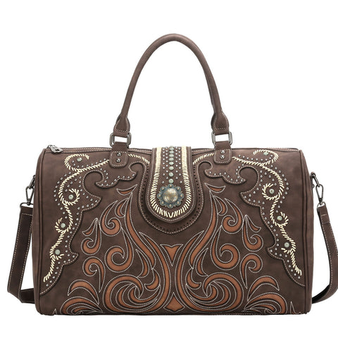 Montana West Concho Collection Weekender Bag - Cowgirl Wear