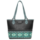 Montana West Aztec Tooled Collection Concealed Carry Western Tote