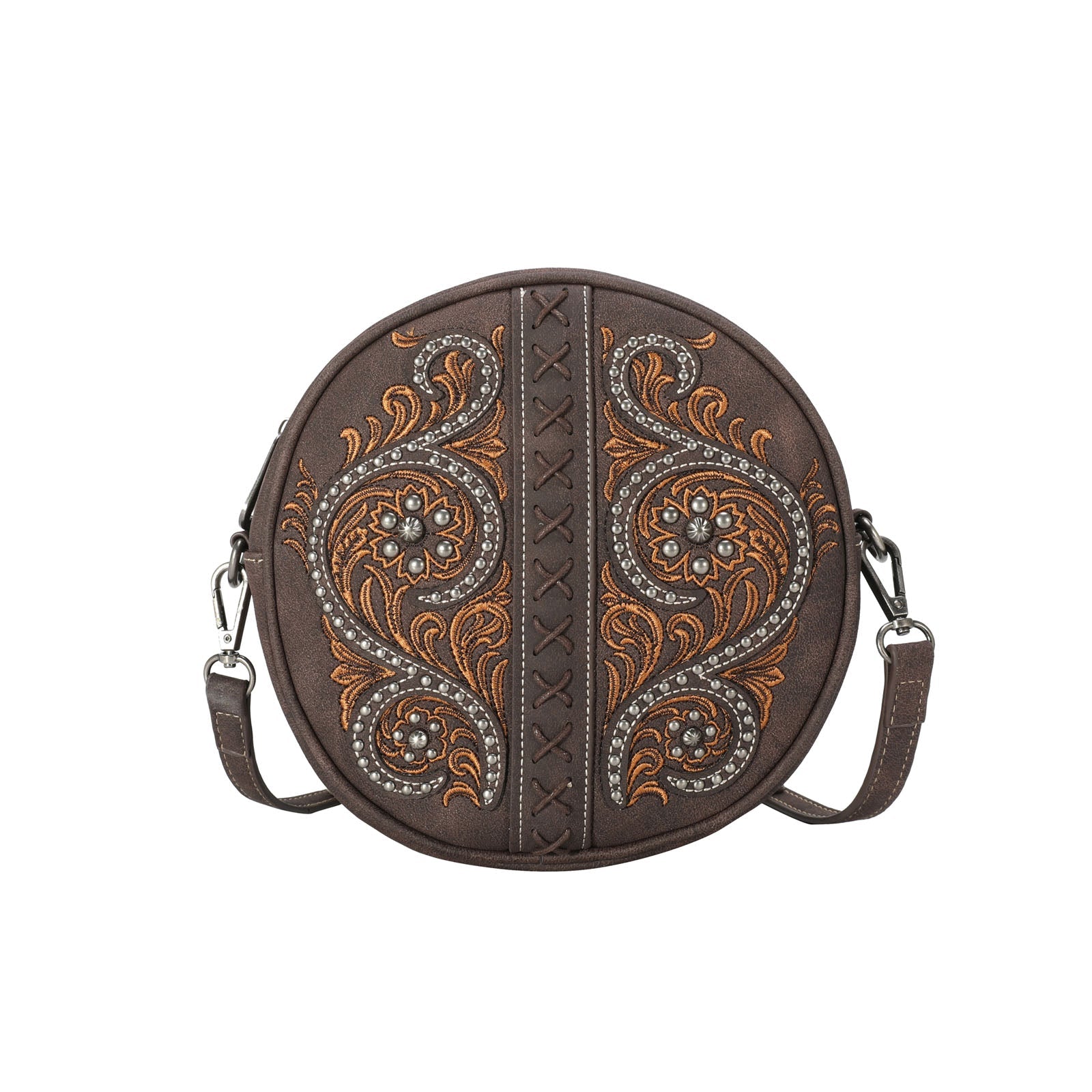 Montana West Floral Embroidered Collection Circle Bag/Crossbody - Cowgirl Wear