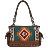 Montana West Aztec Tapestry Concealed Carry Satchel