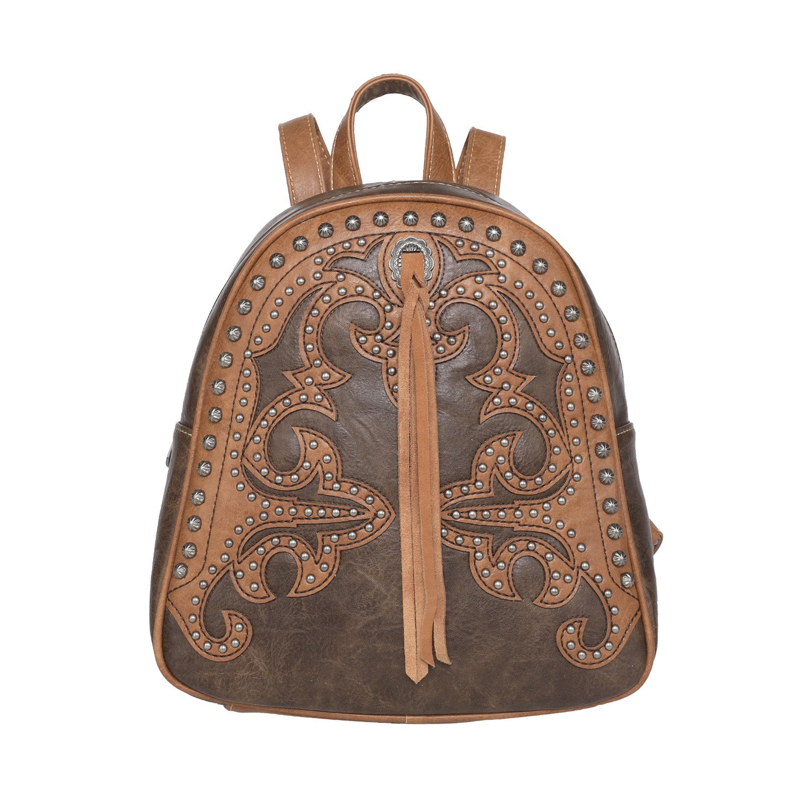 Montana West Boot Scroll Collection Concealed Carry Backpack - Cowgirl Wear