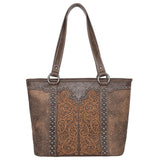 Montana West Floral Embroidered Collections Concealed Carry Tote