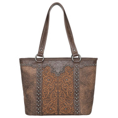 Montana West Floral Embroidered Collections Concealed Carry Tote - Cowgirl Wear
