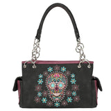 Montana West Sugar Skull Collection Concealed Carry Satchel