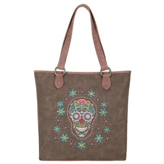 Montana West Sugar Skull Collection Concealed Carry Tote - Cowgirl Wear