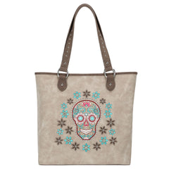 Montana West Sugar Skull Collection Concealed Carry Tote - Cowgirl Wear