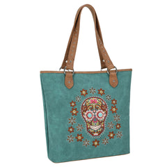 Montana West Sugar Skull Collection Concealed Carry Tote - Cowgirl Wear