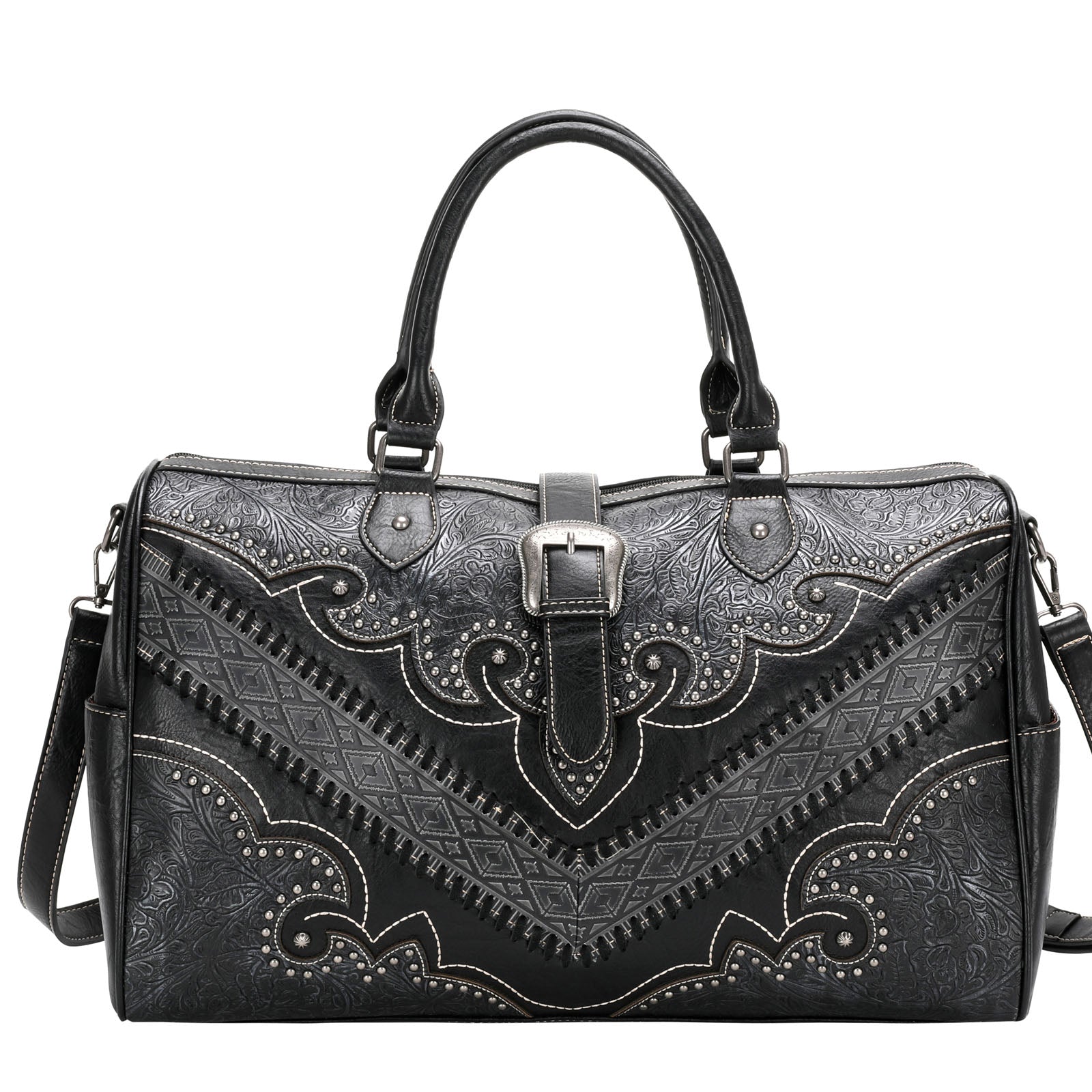 Montana West Buckle Collection Weekender Bag - Cowgirl Wear