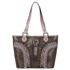 Montana West Buckle Collection Concealed Carry Tote - Cowgirl Wear