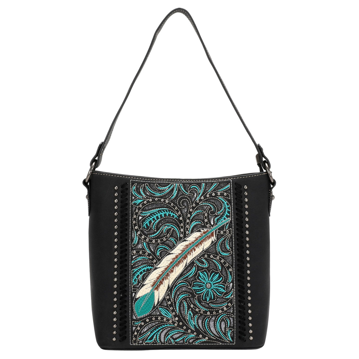 Montana West Embroidered Collection Concealed Carry Hobo - Cowgirl Wear