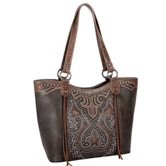 Montana West Cut-Out Collection Concealed Carry Tote - Cowgirl Wear
