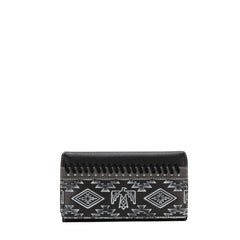 Montana West Aztec Tooled Collection Wallet - Cowgirl Wear