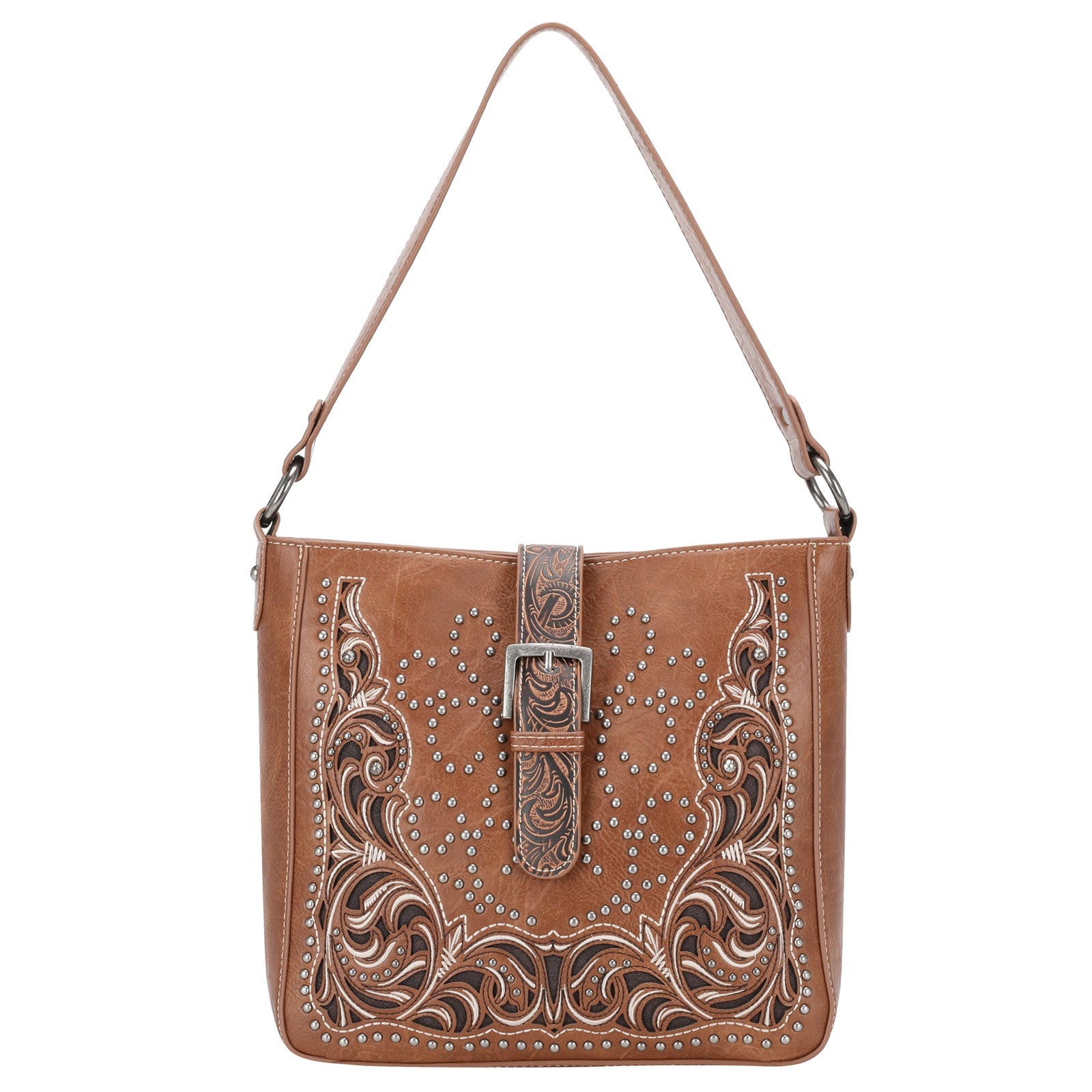 Montana West Cut-Out/Buckle Collection Concealed Carry Hobo - Cowgirl Wear