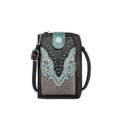 Montana West Cut-out Collection Phone Wallet/Crossbody - Cowgirl Wear