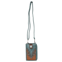 Montana West Cut-out Collection Phone Wallet/Crossbody - Cowgirl Wear