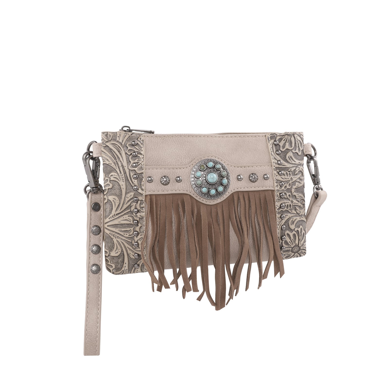 Montana West Concho Collection Clutch/Crossbody - Cowgirl Wear