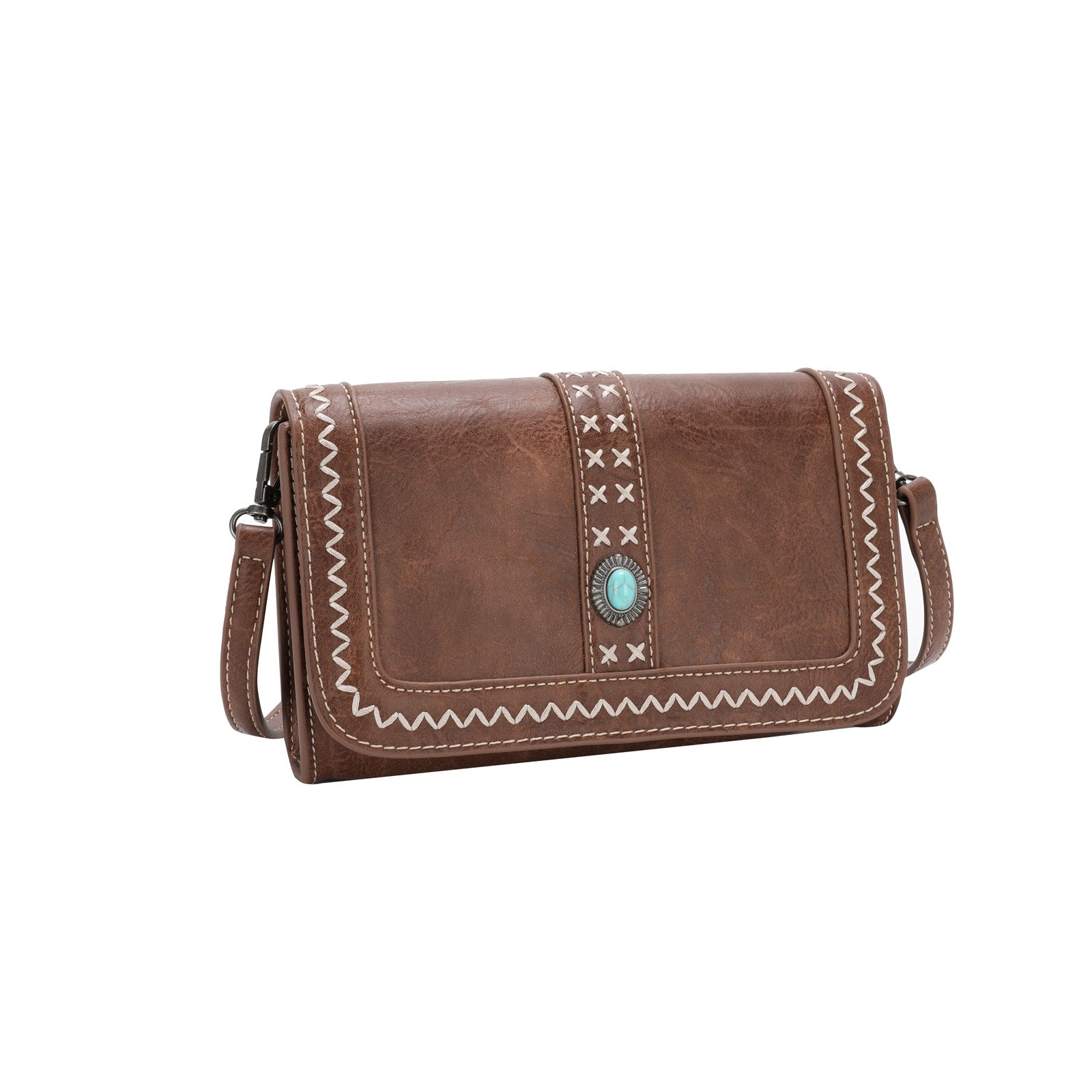 Montana West Concho Collection Wallet/Crossbody - Cowgirl Wear