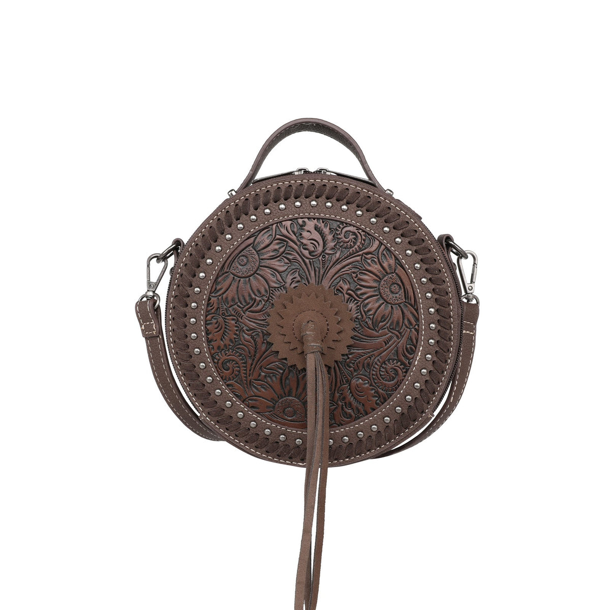 Montana West Tooled Collection Canteen Bag/Crossbody - Cowgirl Wear