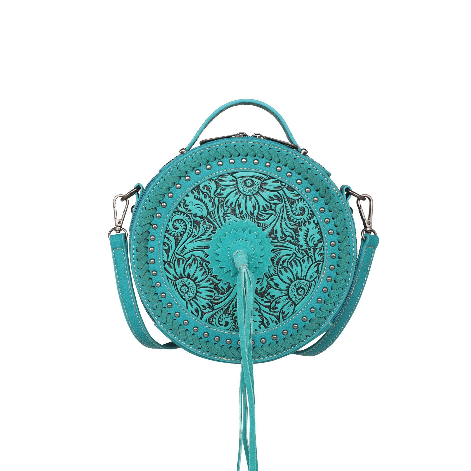 Montana West Tooled Collection Canteen Bag/Crossbody - Cowgirl Wear
