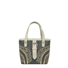 Montana West Cut-Out/Buckle Collection Small Tote/Crossbody - Cowgirl Wear