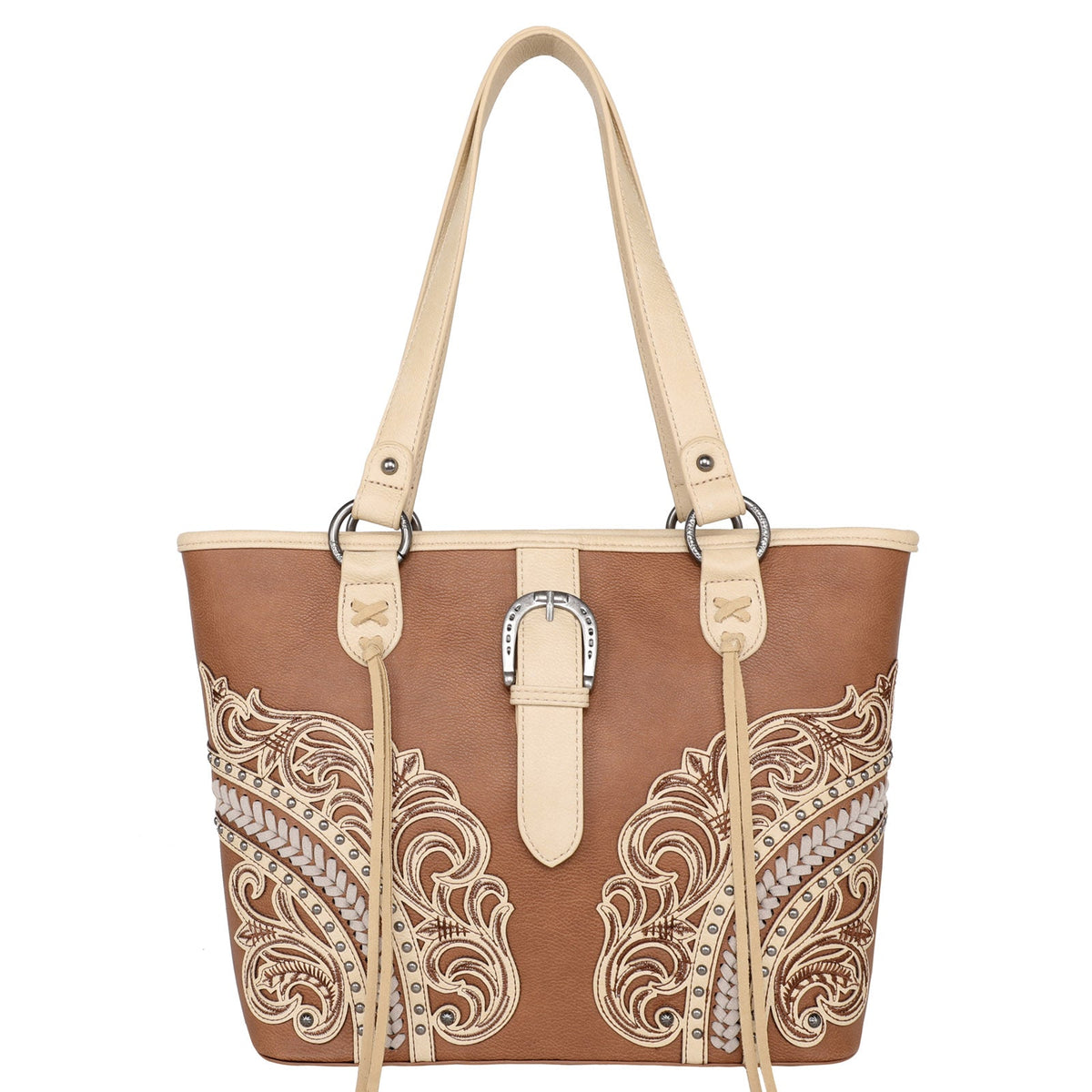 Montana West Cut-Out/Buckle Collection Concealed Carry Tote - Cowgirl Wear