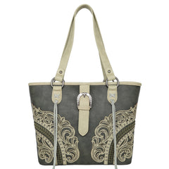 Montana West Cut-Out/Buckle Collection Concealed Carry Tote - Cowgirl Wear