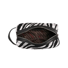 Montana West Zebra Pattern Print Multi Purpose/Travel Pouch - Cowgirl Wear