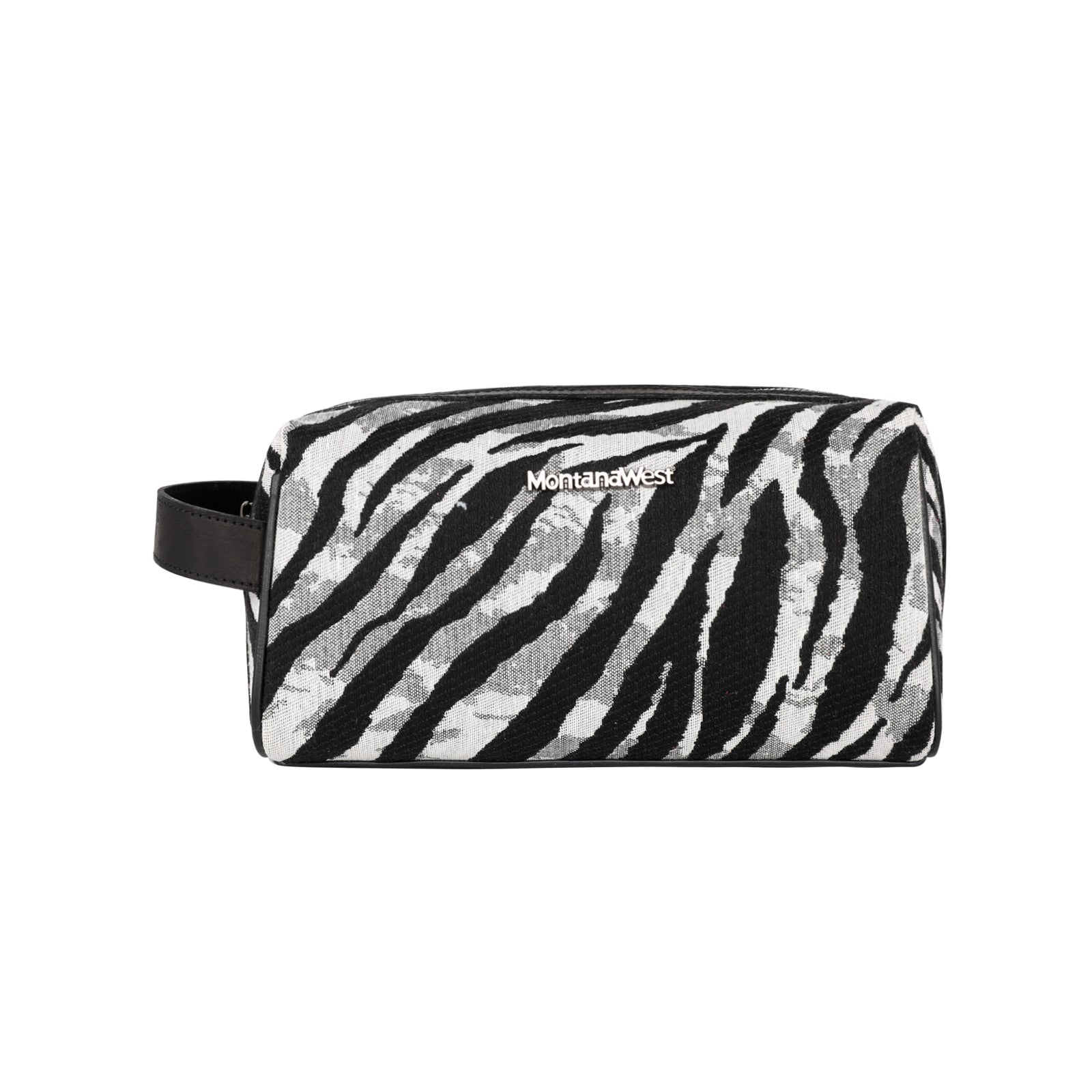 Montana West Zebra Pattern Print Multi Purpose/Travel Pouch - Cowgirl Wear